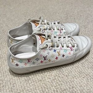 Louis Vuitton multicolor monogram trainers